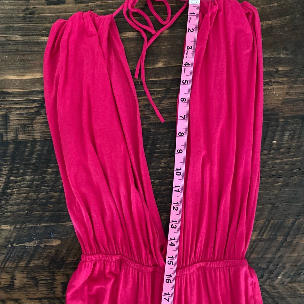 Juniper Blu Sleeveless Double V Jumpsuit - Picture 5 of 13